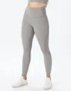 Glyder Tone Up Legging In Silver Fog In Grey