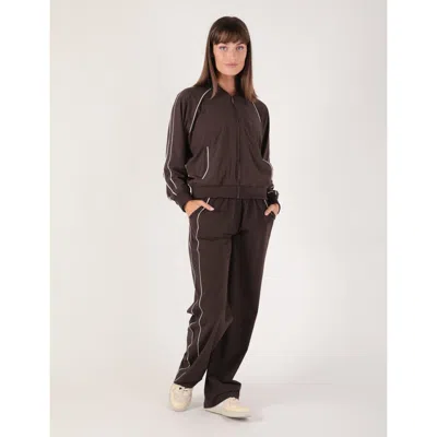 Glyder Track Mode Jacket In Java/white