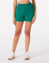 Glyder Vintage Oversized Sweat Short In Emerald