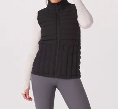 Glyder W Pure Puffer Vest In Black