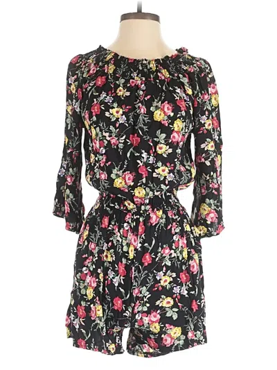 Pre-owned Gm Romper In Black