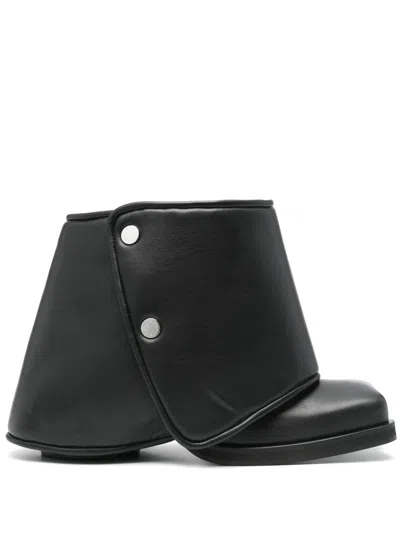 Gmbh 75mm Emrik Gaiter Boots In Black