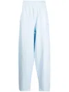 Gmbh Logo-embroidered Track Pants In Blue
