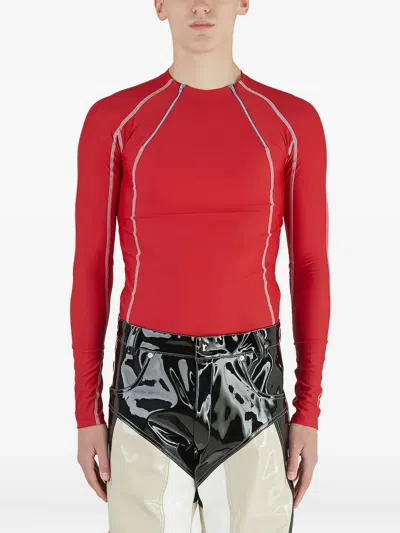 GMBH ANDE ZIP-DETAIL LONG-SLEEVE T-SHIRT