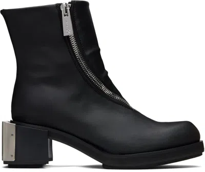 Gmbh Black Ergonomic Riding Ankle Boots