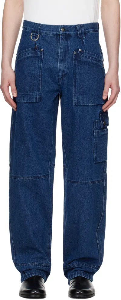 Gmbh Blue Viktor Jeans In Indigo