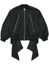 Gmbh Black Ivar Bomber Jacket In Black
