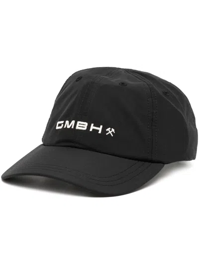 Gmbh Embroidered-logo Baseball Cap In Black