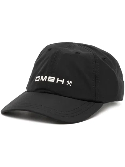 Gmbh Embroidered-logo Baseball Cap In Black (black)