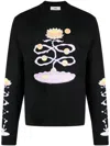 Gmbh Graphic-print Jersey-knit Sweatshirt In Black