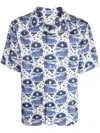 Gmbh Graphic-print Short-sleeve Shirt