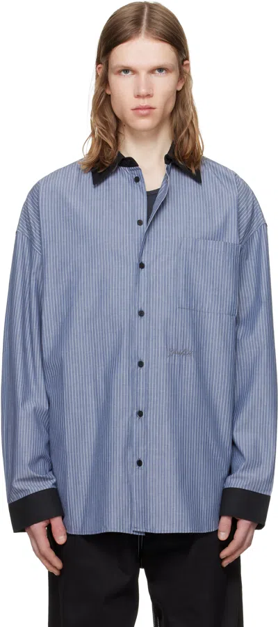 Gmbh Gray Bertil Shirt In Blue