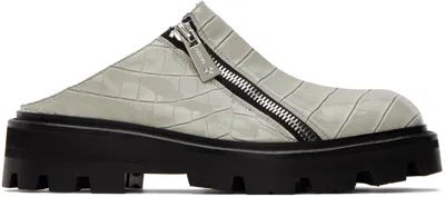 Gmbh Selim Combat Mules In Grey Grey