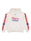 Gmbh Kangaroo-pocket Hoodie In White