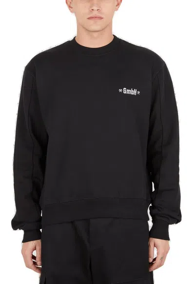 Gmbh Screen Print Sweatshirt In Black