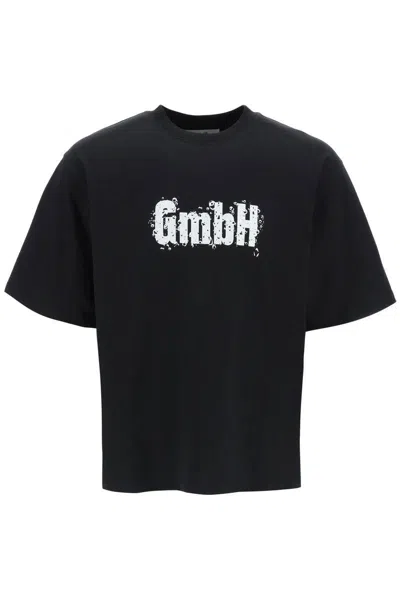 Gmbh Screen Printed Logo T-shirt In Nero