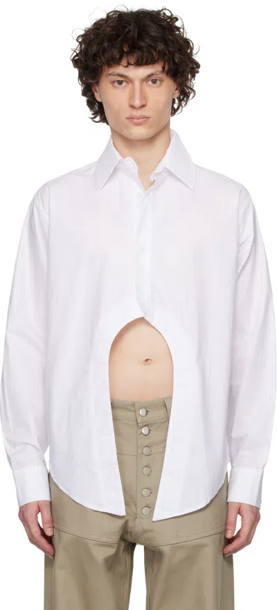 Gmbh Ssense Exclusive White Geir Shirt