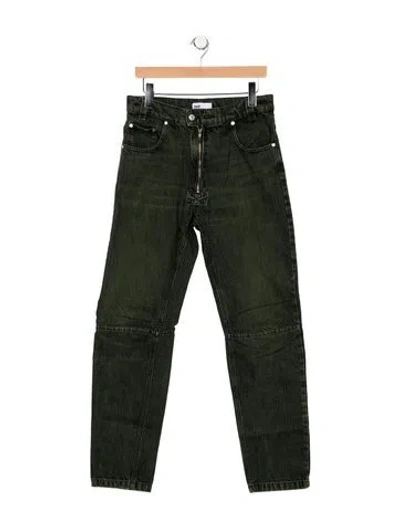 Pre-owned Gmbh Straight-leg Jeans In Green