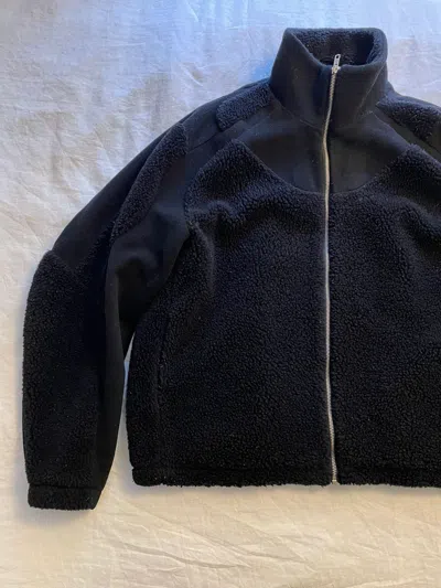 Pre-owned Gmbh Wool Mix Ercan Jacket In Black