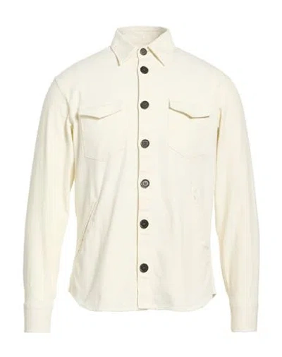 Gmf 965 Man Jacket Ivory Size Xxl Cotton In White