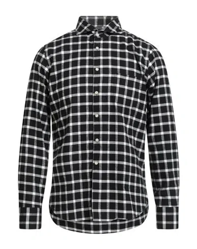 Gmf 965 Man Shirt Black Size 17 ½ Cotton