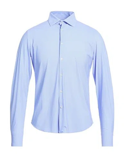 Gmf 965 Man Shirt Light Blue Size 15 ½ Polyamide, Elastane