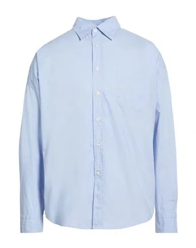 Gmf 965 Man Shirt Sky Blue Size L Cotton