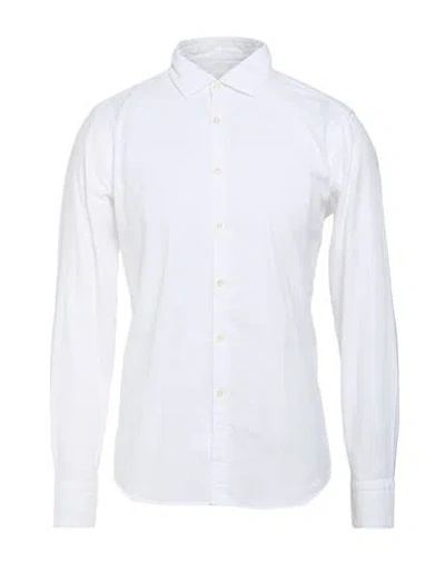 Gmf 965 Man Shirt White Size 17 Cotton