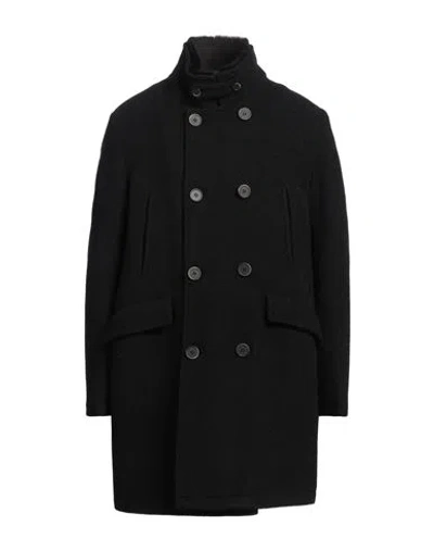 Gms-75 Man Coat Black Size M Wool, Synthetic Fibers, Polyamide, Mohair Wool, Shearling