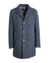 Gms-75 Man Coat Midnight Blue Size Xxl Wool, Polyamide, Acrylic, Polyester, Mohair Wool