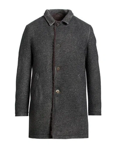 Gms-75 Man Coat Grey Size S Wool, Polyamide, Acrylic, Polyester, Mohair Wool In Gray