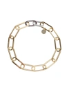 Fear Of God The Thing Necklace With Rings In Metallic