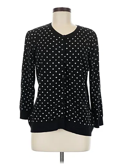 Pre-owned Gnw Cardigan Sweater In Black