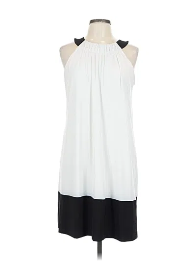 Pre-owned Gnw Casual Dress In White