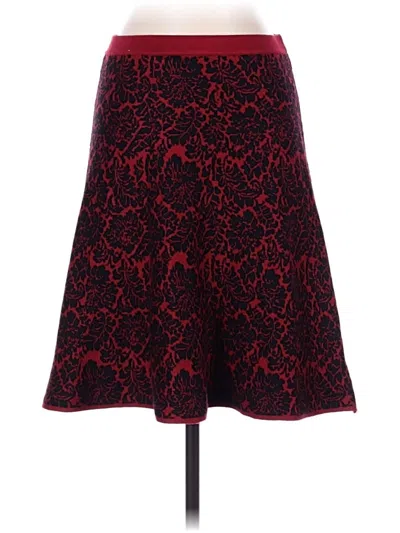 Pre-owned Gnw Formal Skirt In Red