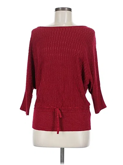 Pre-owned Gnw Pullover Sweater In Red