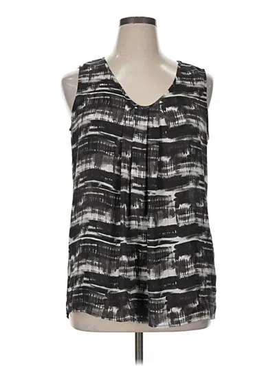 Pre-owned Gnw Sleeveless Blouse In Black