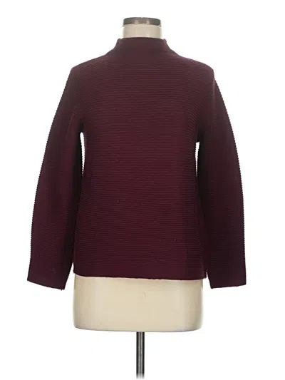Pre-owned Gnw Turtleneck Sweater In Burgundy