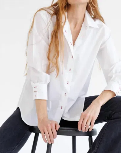 Go By Go Silk Classic Crisp Really Shirt In White