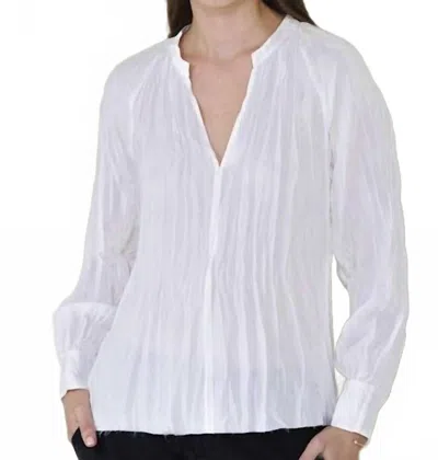 Go By Go Silk Crease It Up Top In White