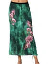 Go By Go Silk Crinkle Cut Skirt In Watermelon Sugarhigh In Multi
