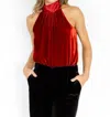 GO BY GO SILK FOR IT CUTAWAY TOP IN BARN