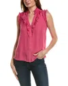 GO BY GO SILK GO> BY GOSILK SPRING SOIREE SILK TOP