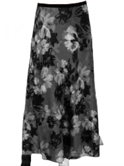 Go By Go Silk Go Flirty Skirt In Up In Smoke