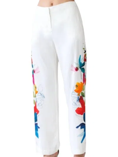 Go By Go Silk Go Patio Placed Pant In Coloree Floral
