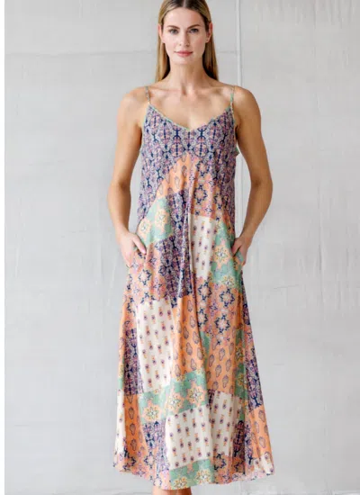 Go By Go Silk Go Seamingly Easy Dress In Saree Scarf Place In Multi