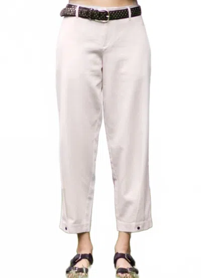 Go By Go Silk Go Snap It Up Pant In White