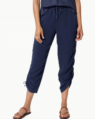 Go By Go Silk Go Track Redux Pant In Midnight In Blue