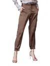 Go By Go Silk Luxe Cargo Hold Pant In Brown