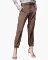 Go By Go Silk Luxe Cargo Hold Pant In Brown